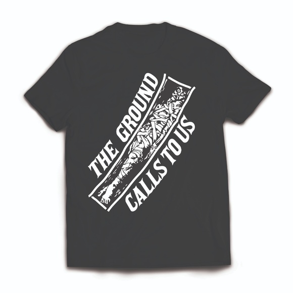 Gildan Other - The Ground Calls To Us Black Mummy Tee